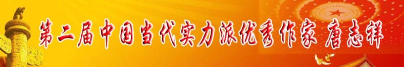 第二届中国当代实力派优秀作家 唐志祥